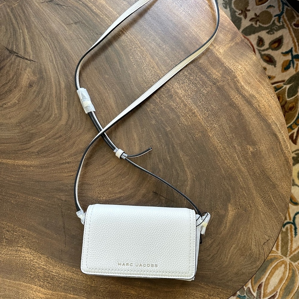 Marc Jacobs White Leather Crossbody